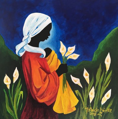 Madonna y niño de las Callas, 2018 de Patricia Brintle